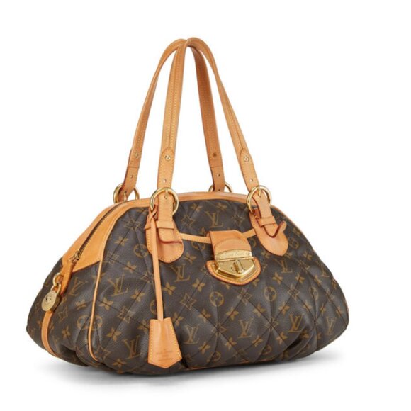 💯 Authentic Louis Vuitton Etolie Bowling bag with BOX & DUST BAG.🛑 - Picture 1 of 13